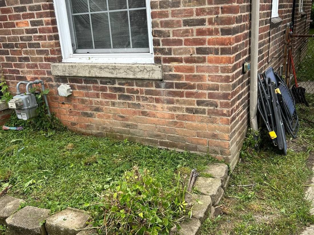 Completed lawn care and landscaping job in metro Detroit